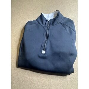 Zero Restriction Womens XS Quarter Zip Pullover Black Golf‎ Activewear Top